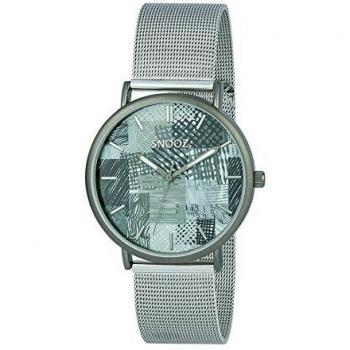 Snooz Reloj Analógico para Hombre de Cuarzo con Correa en Acero Inoxidable Saa1042-87