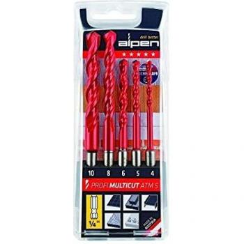 Estuche Brocas Alpen Multiuso Hexagonal 5 Piezas