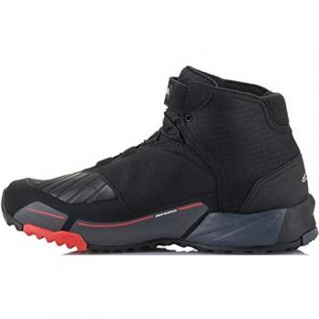 Alpinestars Zapatillas de Moto Honda CR-X Drystar Riding Negro-Rojo-Gris