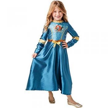 Rubies Disfraz oficial de Princesa de Disney con lentejuelas, talla pequeña de 7 a 8 años, altura de 128 cm