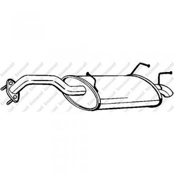 Silencioso trasero BOSAL 145-181