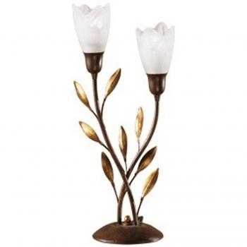 Lámpara de mesa CAMPANA diseño floral