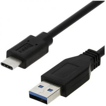 Cable USB a USB Tipo C (carga y transferencia de datos) 2 metros Blanco