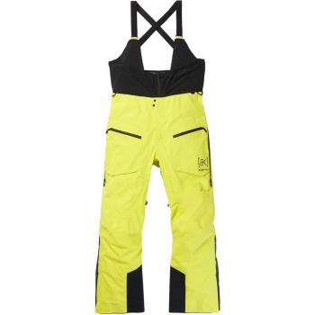 Burton Mono AK Gore-Tex Tusk Amarillo - Mono de snowboard, material Gore-Tex impermeable y transpirable, diseño unisex, aislamiento térmico, costuras selladas, capucha ajustable, ventilación en las axilas