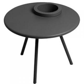 Fatboy Bakkes Anthracite Planter Side Table Ø 60 cm