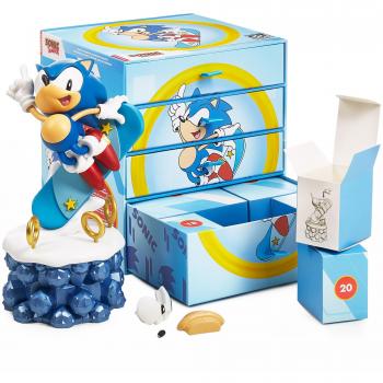 Sonic the Hedgehog Advent Calendar Countdown Figurine Set - 24 Piece Building Model