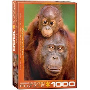 Eurographics 1000-Piece Orangutan & Baby Puzzle