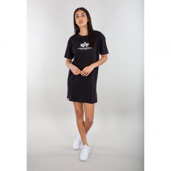 Alpha Industries Women's Basic Long Sleeve T-Shirt Black Size S