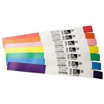 Zebra Z-Band Fun Rosa Etiqueta para impresora autoadhesiva - Etiquetas de impresora