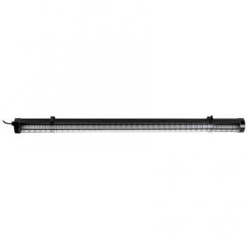 Lámpara Plafón Faro Barcelona Scuba Louver 1200 Negra 36W 2700K IP65