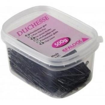 Efalock Professional - Horquillas Duchesse 7 cm Marrón, Pinzas y horquillas, 500 g female