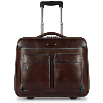 Piquadro  Maletín de piloto, 31 L, Marrón