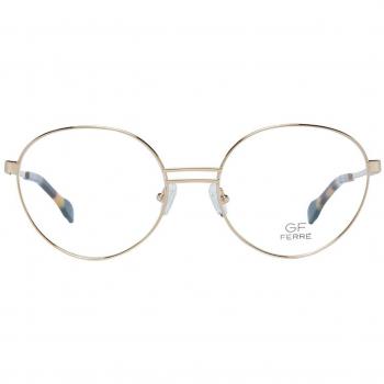 Gianfranco Ferre GFF0165 001 Men's Eyeglasses Gold Size 55 - Blue Light Block Available