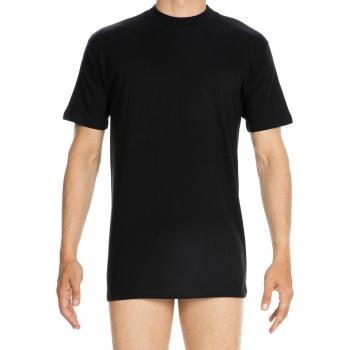 Hom - Camiseta de hombre manga corta cuello redondo un color