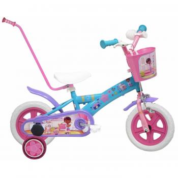 Disney Doctora Juguetes bicicleta niño, color azul y rosa, tamaño 10