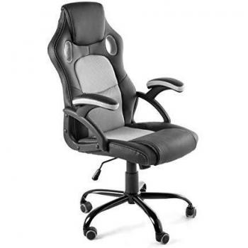 CAMBIA TUS MUEBLES - Silla Gaming X-One sillón Giratorio de Oficina despacho Escritorio, en Negro Rojo Azul y Gris