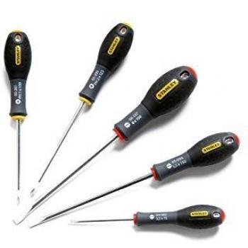 Stanley FatMax Destornilladores FatMax-Juego 5 Piezas Plana/Phillips 0-65-436, Set