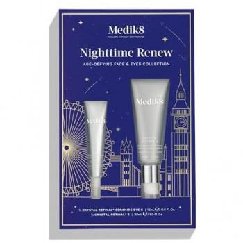 Medik8 Age-Defying Nighttime Renew Collection with Crystal Retinal 6 and Ceramide Eye Cream