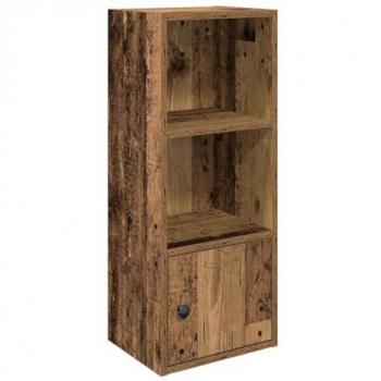 Estantería de Madera Envejecida 31x24x77 cm en Madera Compuesta