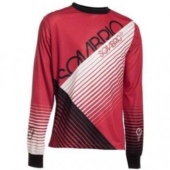 Sombrio Duster - Camiseta para hombre, tamaño XL, color marte rojo