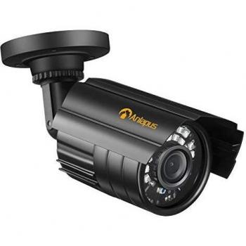 Cámara de Vigilancia HD 1080P con 24 LEDs IR y Lente de 3,6mm - Cámara Exterior de Repuesto Sistema 2154