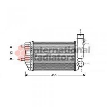 Intercooler de Carga VAN WEZEL 40004183 - Radiador Internacional 40004183