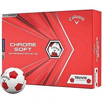 Callaway Chrome Soft X 2020 Pelotas de golf Unisex adulto, Blanco, Talla única