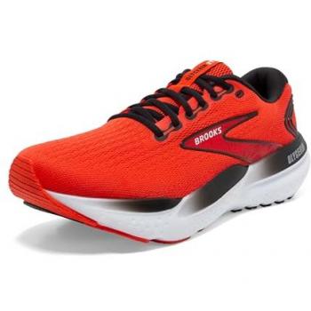 Brooks Glycerin 21 - Zapatillas de running para hombre, características: diseño en colores rojo, negro y blanco; talla 45 EU; tecnología de amortiguación avanzada; parte superior transpirable; suela con tracción mejor