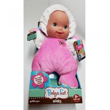 Baby's First Minky Rag Dolls - Pink by Goldberger Doll Mfg. Co.
