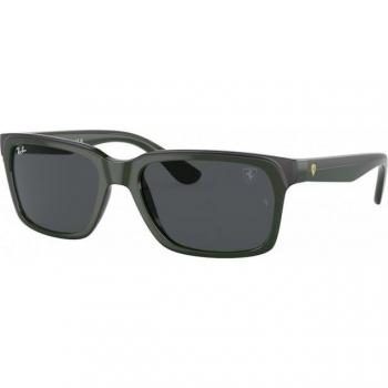 Ray-Ban RB4393M F68087 Unisex Square Green Sunglasses