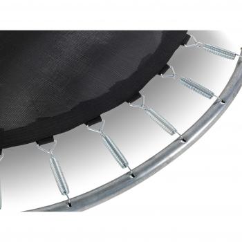 Trampolín enterrado EXIT Silhouette 183 cm con red de seguridad - negro