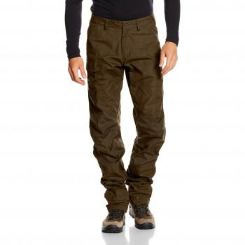 Pantalón largo Fjällräven G-1000® resistente y repelente al agua para hombre color oliva - Talla 52