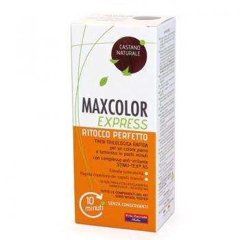 Max Color Express Castano Natural 80 ml - Tinte para el cabello de Vital Factors