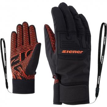 Guantes de esquí Ziener Garim As(R) Alpine con aislamiento térmico, palma antideslizante, impermeables y transpirables