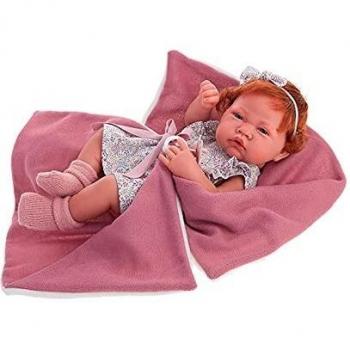 MUÑECAS ANTONIO JUAN S.L. Recien Nacida Pareja Manta 42 cm