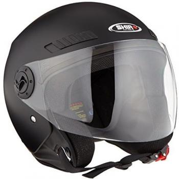 Shiro 128.0062020XS Casco Jet, SH62, GS, Hombre, Negro Mate, Extra-Small