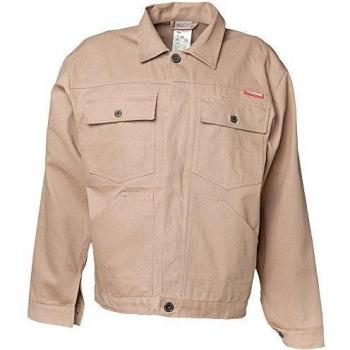 Planam 151024-Cazadora, diseño de flores, color caqui, Beige, 151094
