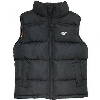 Caterpillar Boys Insulated Gilet Bodywarmer Black