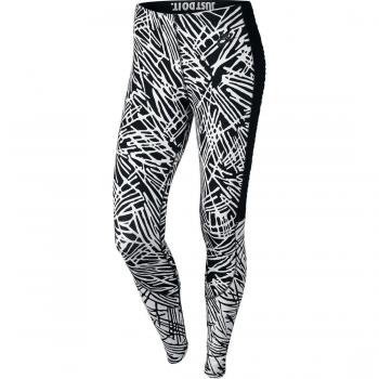 Nike Leg-A-See-Aop FTW - Mallas para mujer, color negro, talla L