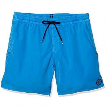 Volcom Center Trunk 17 Bañador, Hombre, True Blue, M
