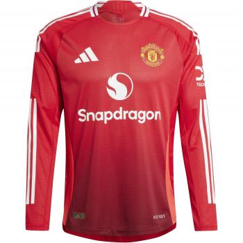 Manchester United Authentic Long Sleeve Home Jersey 2024/25