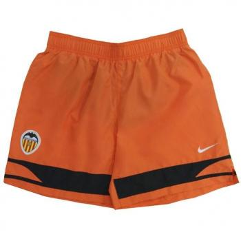 Pantalones Cortos Deportivos para Niños Nike Valencia CF Fútbol Naranja