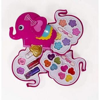 Saititoys Maquillaje Infantil, Paleta de Maquillaje, Elefante Maquillaje, Set de Maquillaje, cosmético Juguete