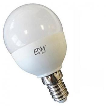 eDM 98945 Bombilla Esferica Led Regulable E14, 5,5W