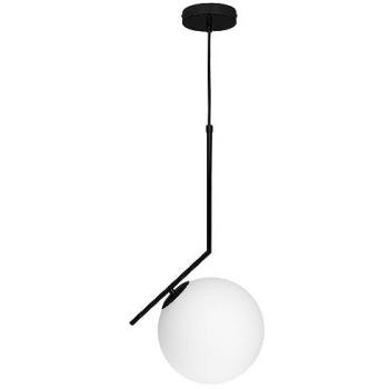 Lámpara Colgante Aimee Negro 32cm 1xE27 con Tulipa Esférica
