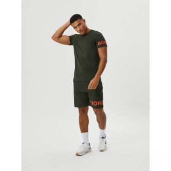 Björn Borg Men's Borg Shorts Green, Size L