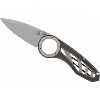 Navaja Plegable Gerber Remix Gris Unisex con Clip y Hoja Lisa