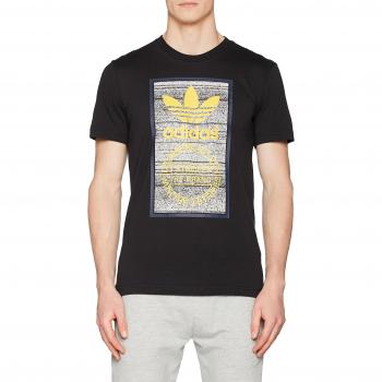 adidas Traction Tongue Camiseta, Hombre, Negro, XL