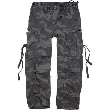Brandit M65 Vintage Trousers - Dark Camo - L