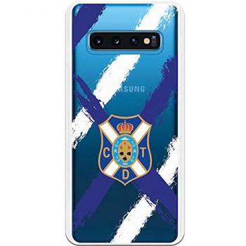 Funda Oficial Club Deportivo Tenerife Escudo Clear para Samsung Galaxy S10